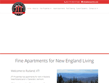 Tablet Screenshot of jttproperties.com